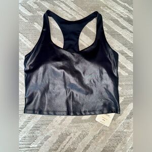 Fabletics Black Shine Bra Tank